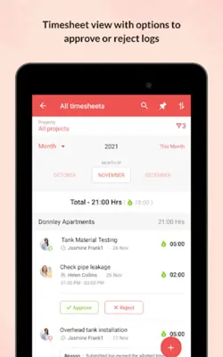 Zoho Projects android App screenshot 11